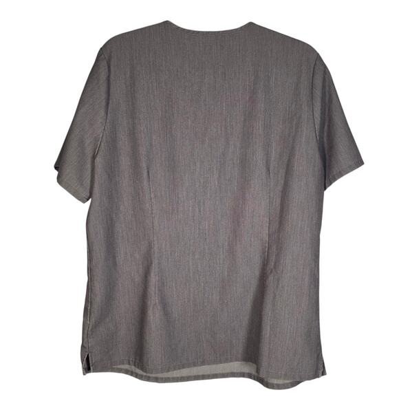 Figs Women’s 2‑Piece Scrub Set XL Catarina Top & Kade Cargo Pants Graphite Gray - Picture 4 of 11